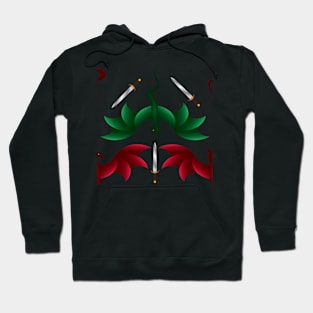 Holly Dragon Christmas Hoodie